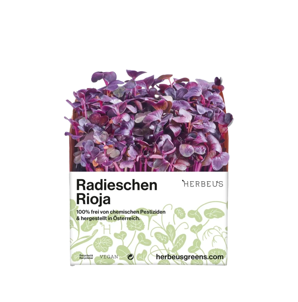 Cup Radieschen Rioja von Herbeus