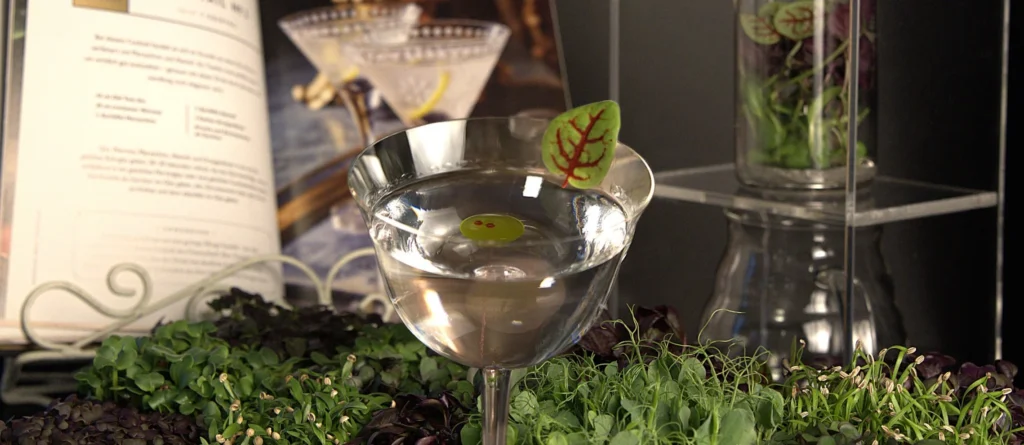 cress for cocktails and drinks